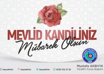 Mevlid Kandiliniz Mübarek Olsun.