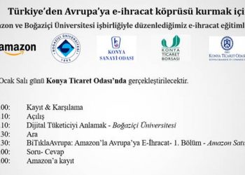 Türkiye’ den Avrupa’ ya E-ihracat Köprüsü Kurmak İçin