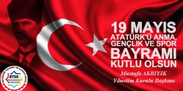 19 MAYIS ATATÜRK’Ü ANMA,GENÇLİK VE SPOR BAYRAMI KUTLU OLSUN