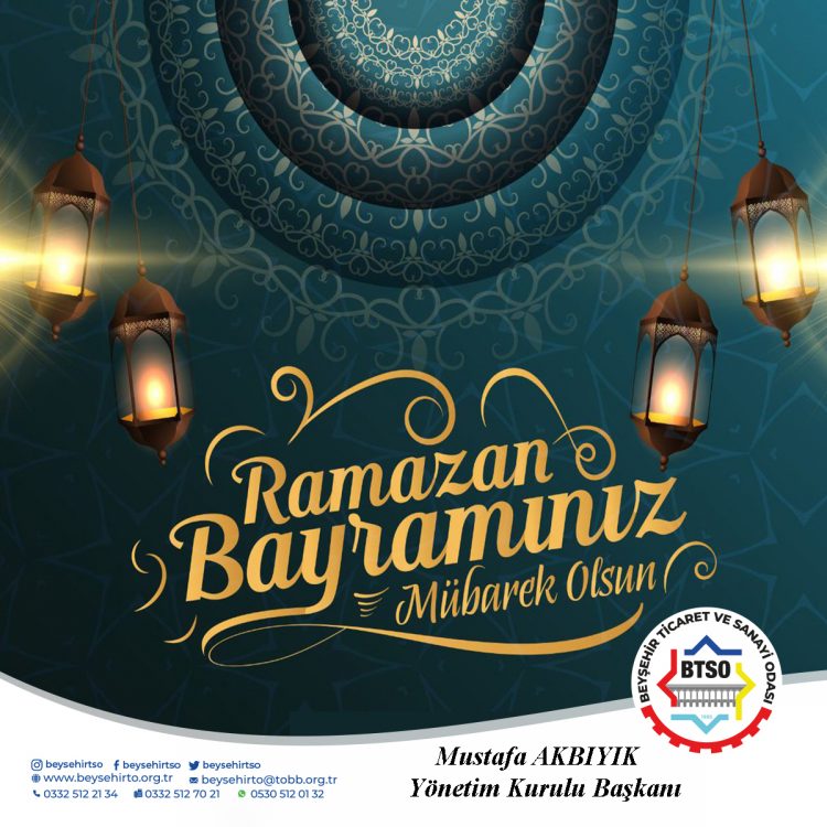RAMAZAN BAYRAMINIZ MÜBAREK OLSUN
