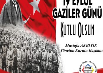 19 EYLÜL GAZİLER GÜNÜ KUTLU OLSUN