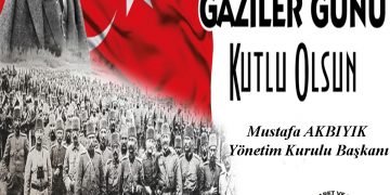 19 EYLÜL GAZİLER GÜNÜ KUTLU OLSUN
