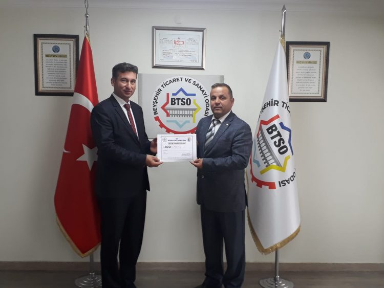 BEYŞEHİR TİCARET VE SANAYİ ODASINDAN EĞİTİM YARDIMI