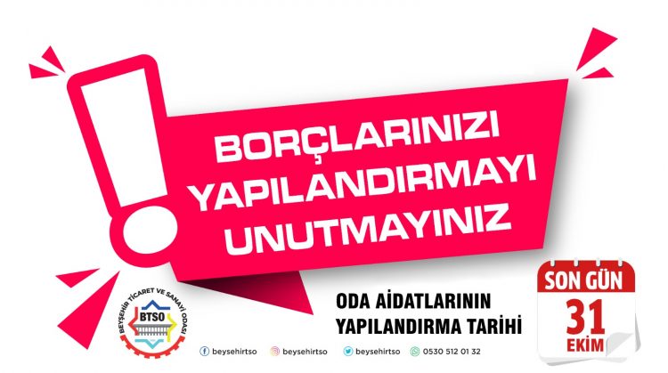 Oda aidat borçlarını 7326 sayılı kanun kapsamında yapılandırma