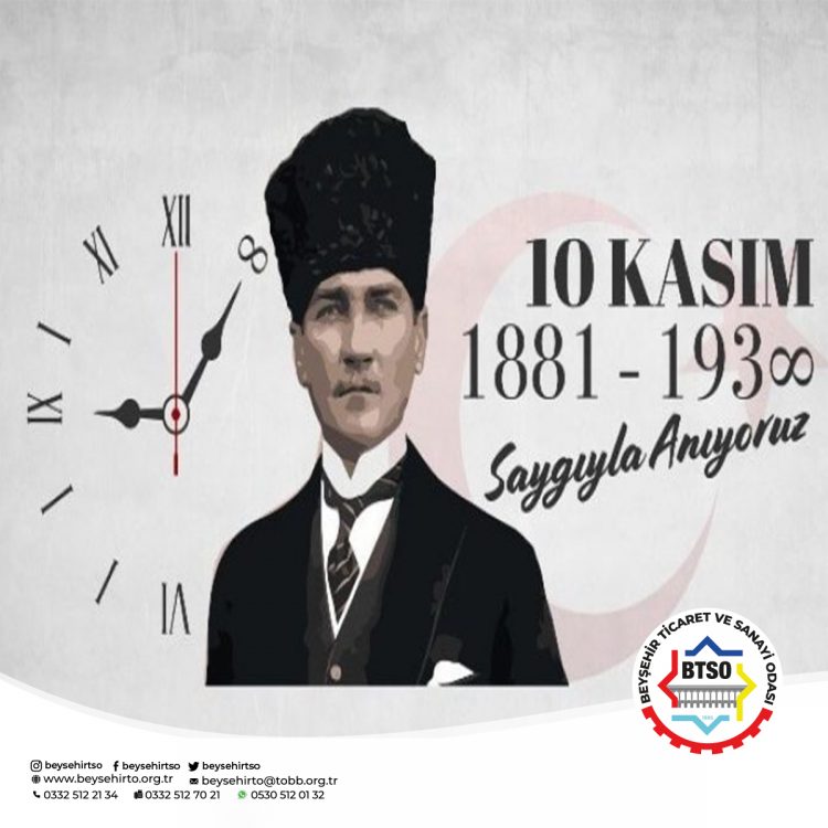 ATAMIZI SAYGIYLA ANIYORUZ