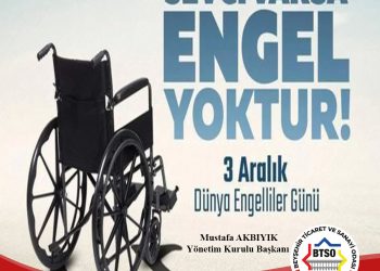 SEVGİ VARSA ENGEL YOKTUR !  3 ARALIK DÜNYA ENGELLİLER GÜNÜ