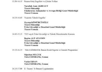 DIŞ TİCARET BİLGİLENDİRME SEMİNERİ