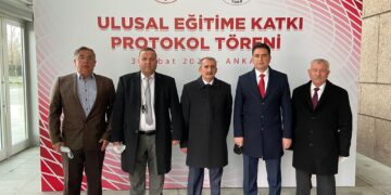 ULUSAL EĞİTİM KATKI PROTOKOL TÖRENİ