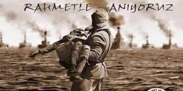 18 MART ÇANAKKALE ŞEHİTLERİMİZİ RAHMETLE ANIYORUZ