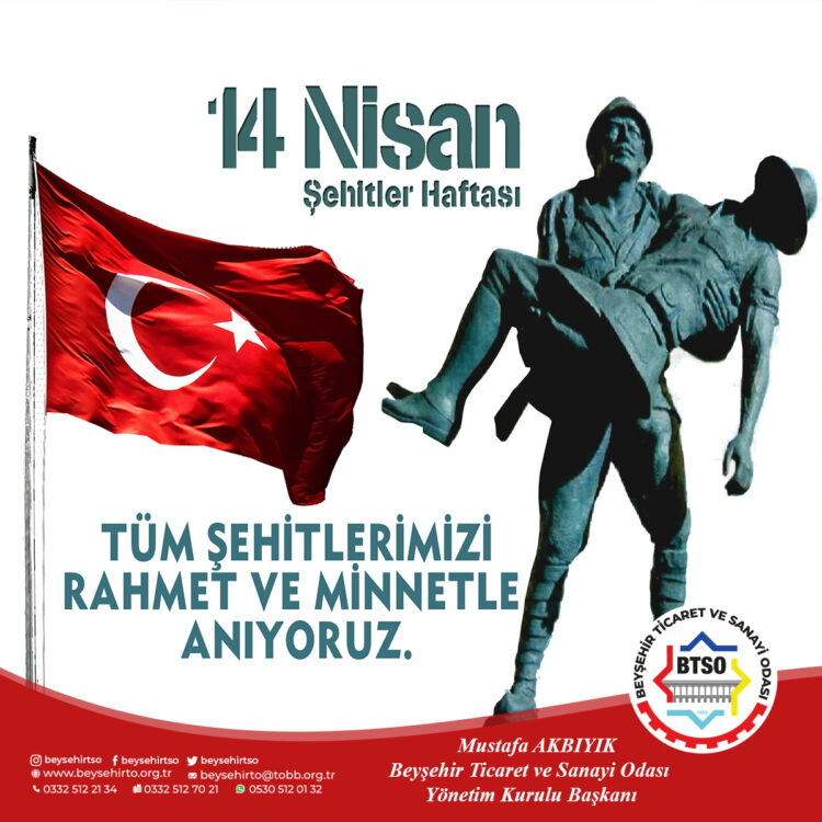 14 NİSAN ŞEHİTLER HAFTASI