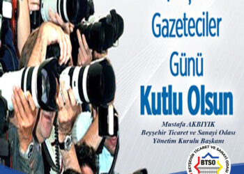 ÇALIŞAN GAZETECİLER GÜNÜ KUTLU OLSUN