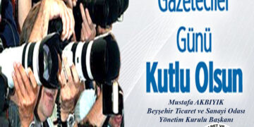 ÇALIŞAN GAZETECİLER GÜNÜ KUTLU OLSUN