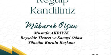 REGAİP KANDİLİNİZ MÜBAREK OLSUN