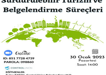 SÜRDÜRÜLEBİLİR TURİZM VE BELGELENDİRME SÜREÇLERİ