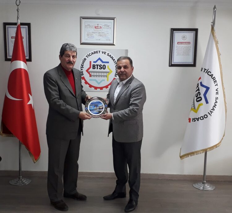 HÜYÜK ZİRAAT ODASI’NDAN ODAMIZA ZİYARET