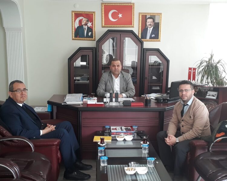 MEDAŞ YETKİLİLERİNDEN ODAMIZA ZİYARET