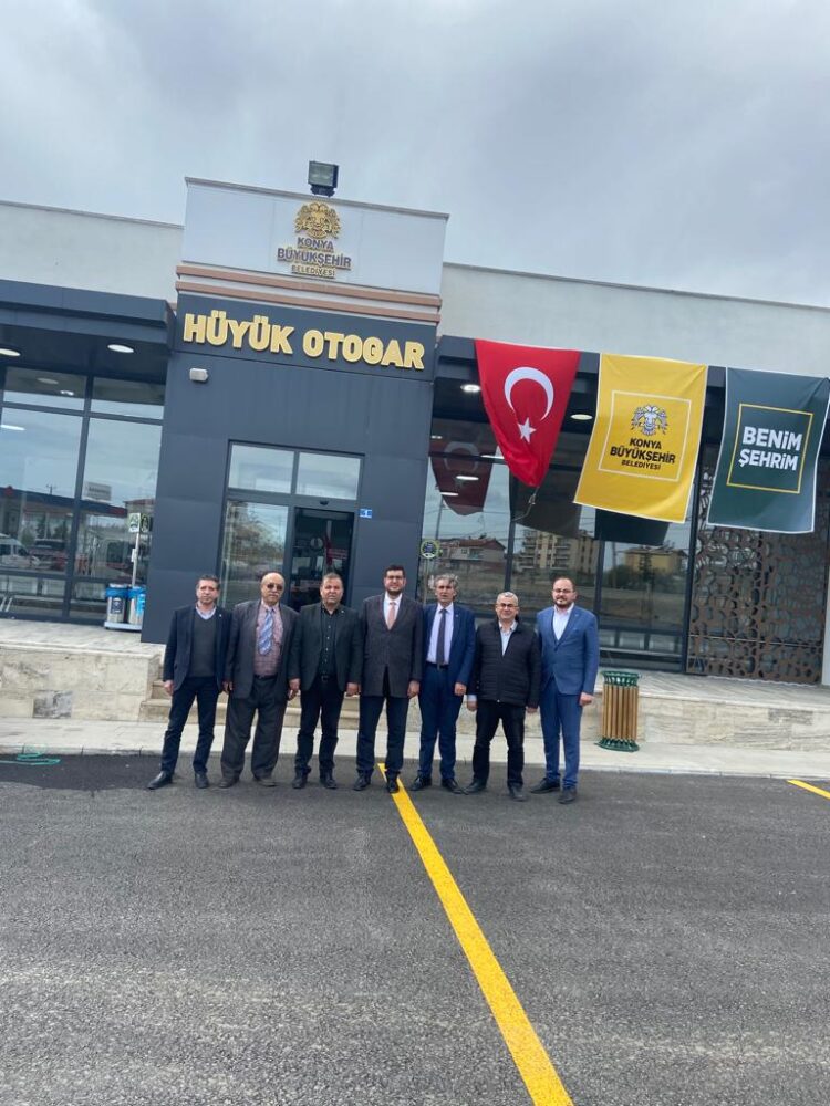 Hüyük İlçesi Otogar Binası ve Kıreli Mahallesi Sanayi Sitesinin Açılışı