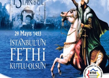 Çağ kapatıp çağ açan Fatih Sultan Mehmet Han’ın, İstanbul’u fethinin 570. yıl dönümü kutlu olsun.