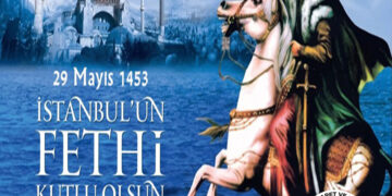 Çağ kapatıp çağ açan Fatih Sultan Mehmet Han’ın, İstanbul’u fethinin 570. yıl dönümü kutlu olsun.