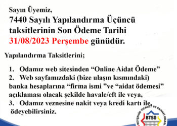 7440 SAYILI YAPILANDIRMA