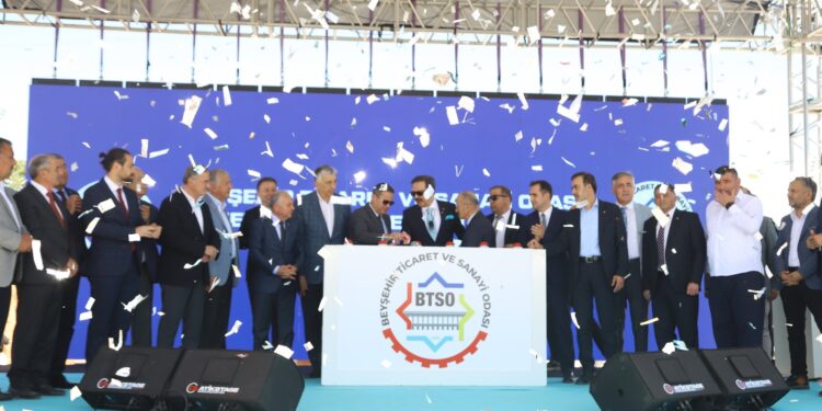 BEYŞEHİR TİCARET VE SANAYİ ODASI YENİ HİZMET BİNASI TEMEL ATMA TÖRENİ GERÇEKLEŞTİRİLDİ