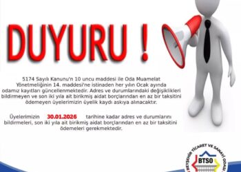 Üyelerimize Duyurulur